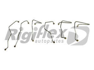 JUEGO DE CAÑOS INYECTORES MODELO FORD 14.000 SERIE 10 - 6 CILINDROS